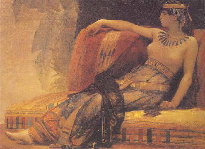 Alexandre Cabanel Cleopatra Testing Poisons on Condemned Prisoners